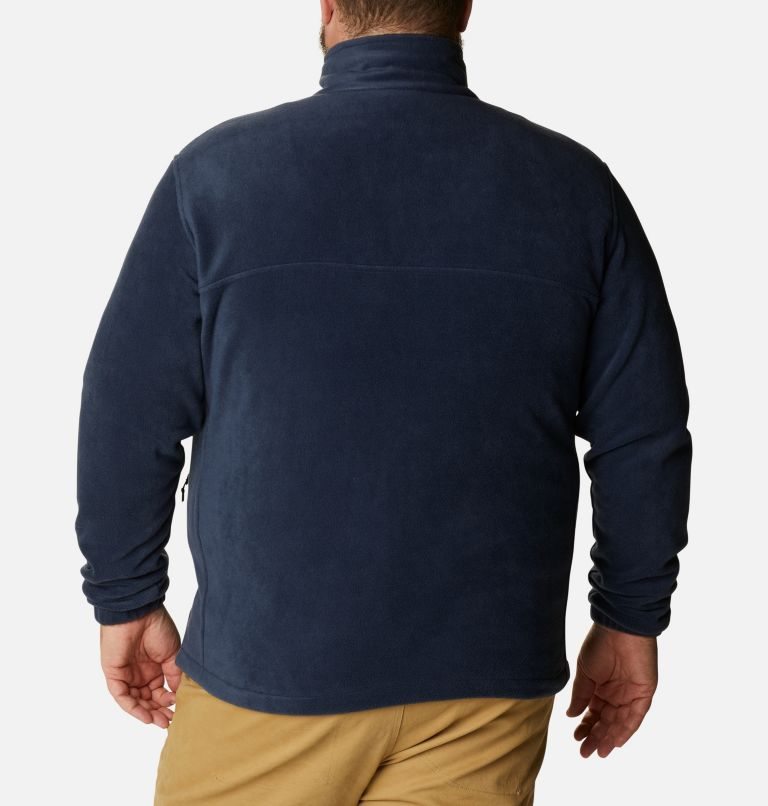 Men's Columbia Steens Mountain 2.0 Full Zip Fleece Jackets Navy | Plus Size CA-L68C5